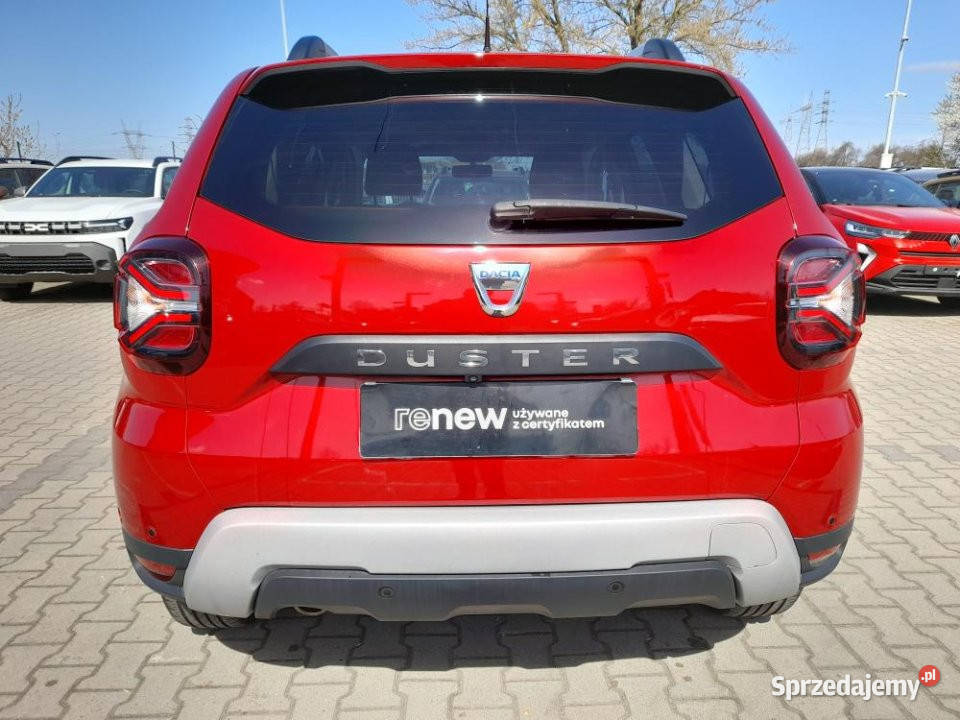 Dacia Duster 2022r Automat Niski przebieg nieuszkodzony mazowieckie Warszawa