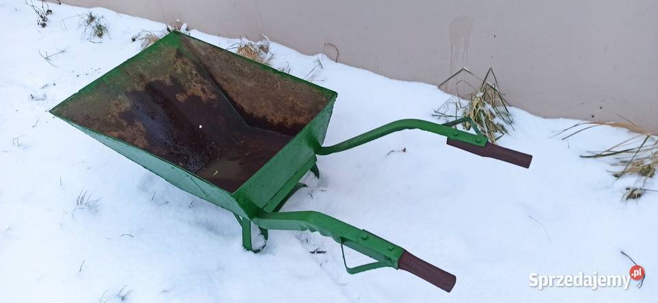 Taczka PRL ogrodowa Woźniki