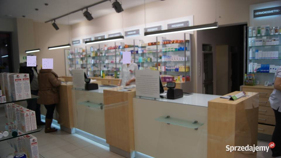Meble regały apteczne do sklepu Sklep
