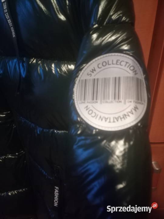 Kurtka damska zimowa pikowana rML butelkowa łódzkie Łask