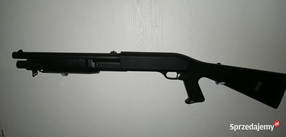Replika ASG Shotgun cyma 360 Full Metal 10shels śląskie Czaniec sprzedam