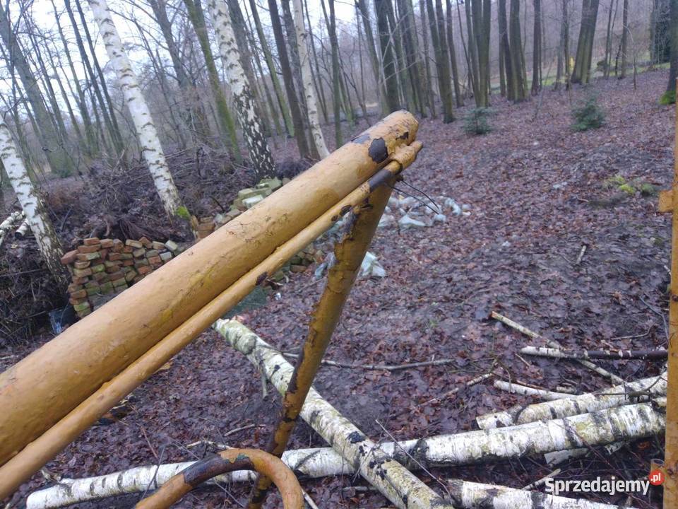 Brama rama dwuskrzydłowa PRL 160 x 320 16m x 32m