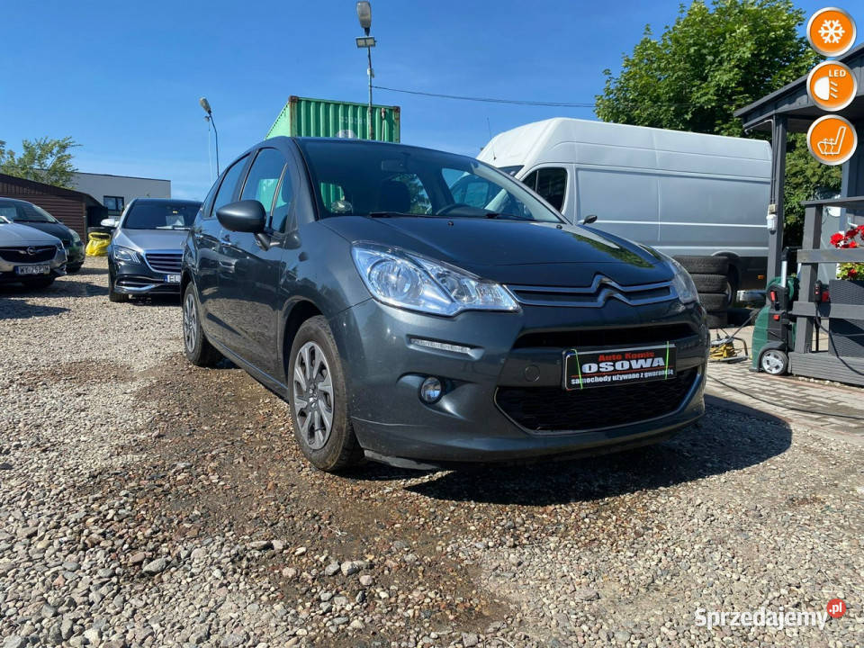 Citroen C3 12 i klima serwisowany 3 mc gwarancji Rok produkcji 2014 C3 pomorskie Gdańsk