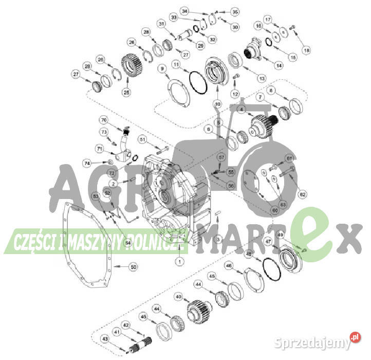 225171A6 225171A5 OBUDOWA CNH Wichrów