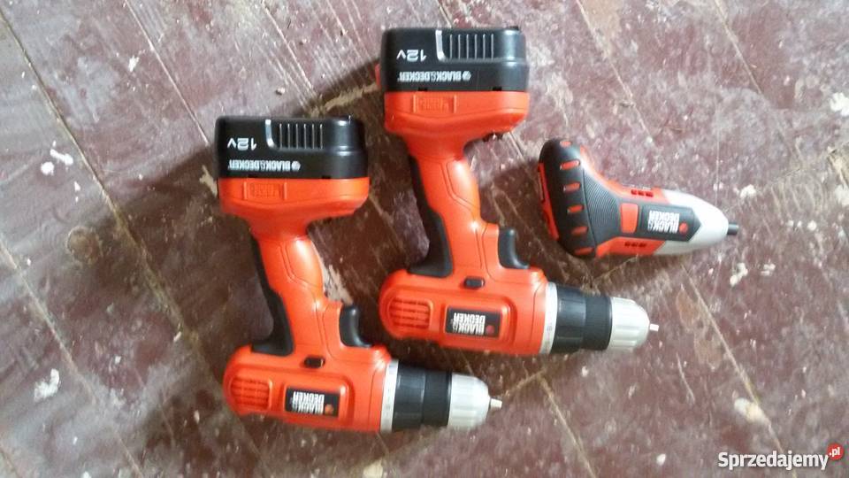 Wkrętarki akumulatorowe BlackDecker Akumulatorowe Dom i Ogród