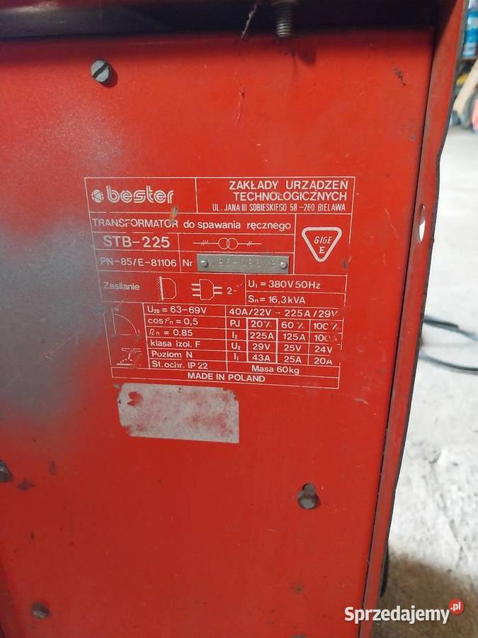 Spawarka bester STS 225 Gościszów