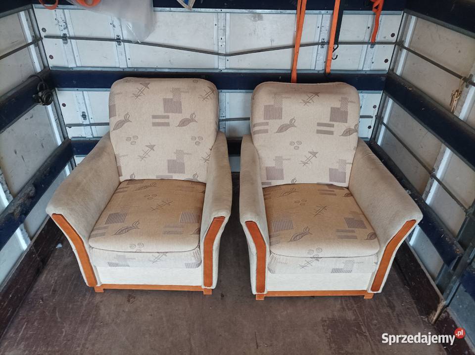 Sprzedam dwa fotele uzywane 200zl dowoz Białystok