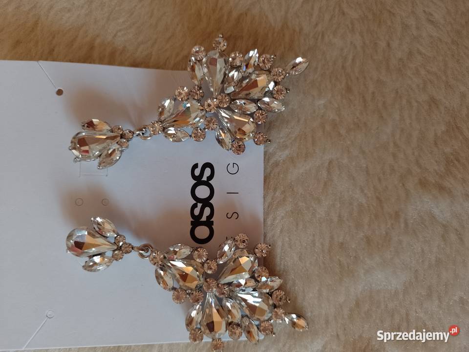 ASOS Bogato zdobione Wytworne kolczyki Kraków