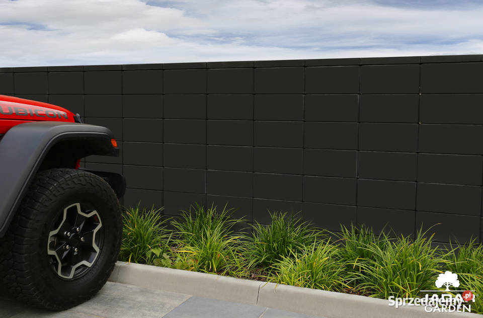 Bloczki ogrodzeniowe gładkie wielkopolskie