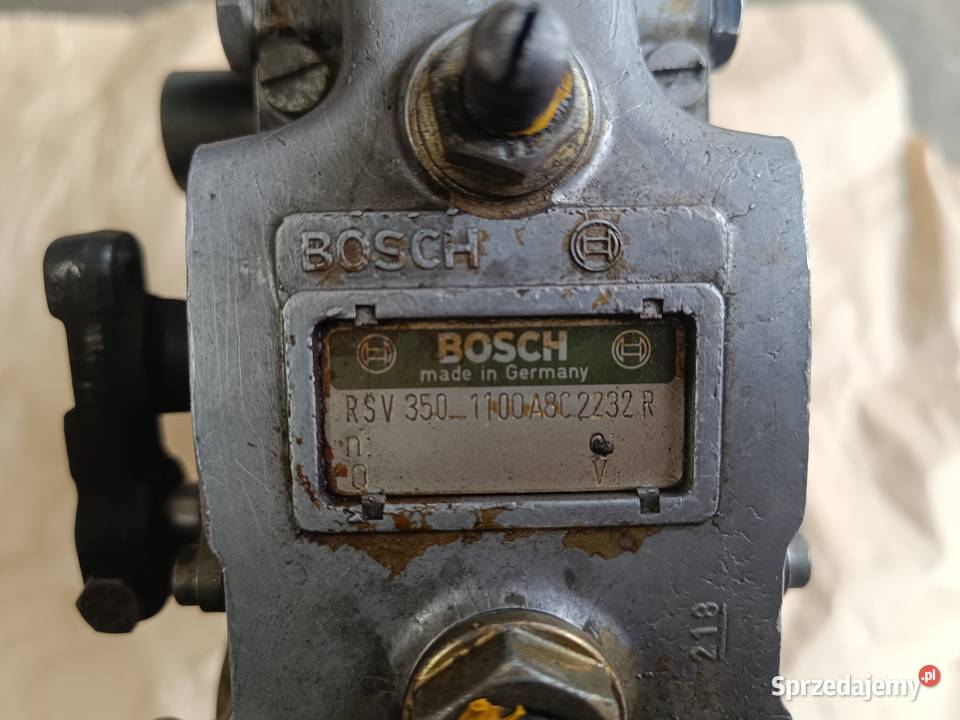 Pompa wtryskowa Bosch HANOMAG PE6A100D320RS30301 Działoszyn