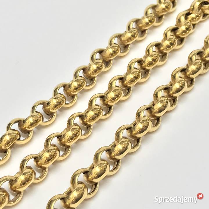 Złoty Łańcuszek damski NASZYJNIK 585 14K cudowny złoto Łańcuszki mazowieckie Warszawa