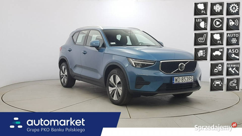Volvo XC 40 B3 Core aut Z Polskiego Salonu mazowieckie Warszawa