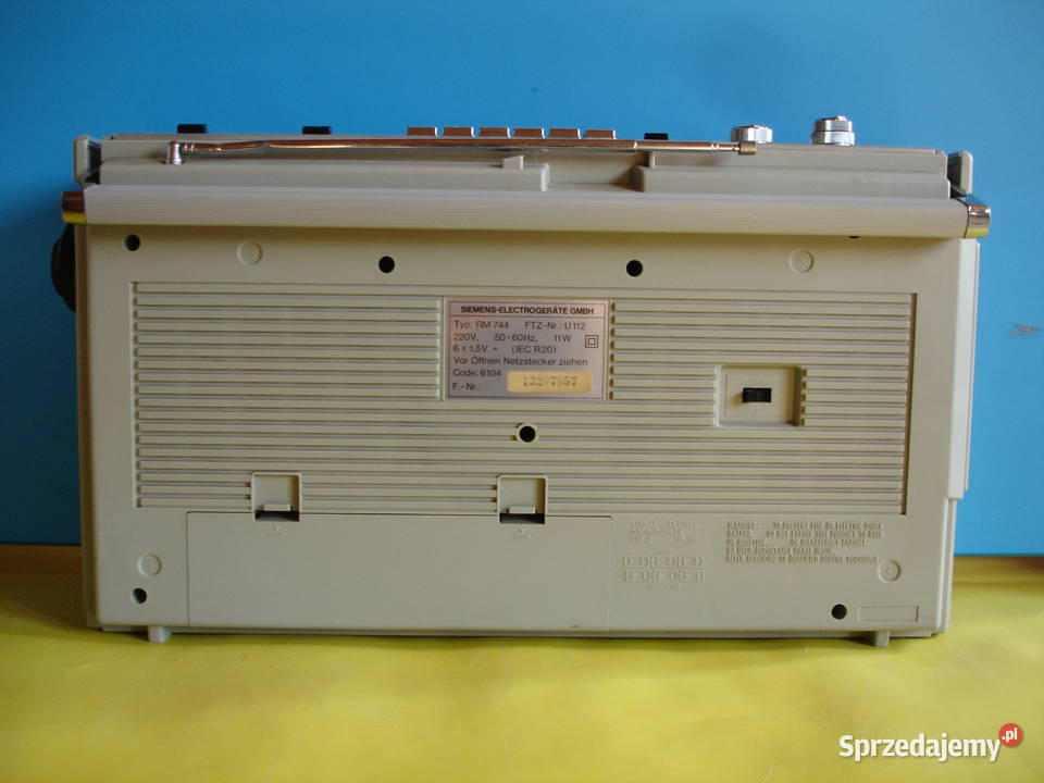 Radiomagnetofon SIEMENS CLUB 744 sprzedam