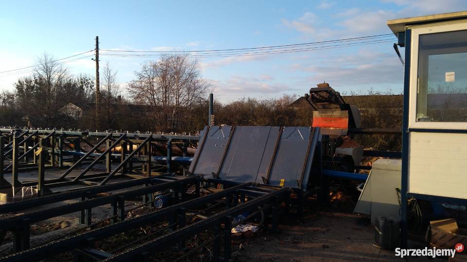 Linia sortowania drewna Produkcja podkarpackie Rzeszów sprzedam