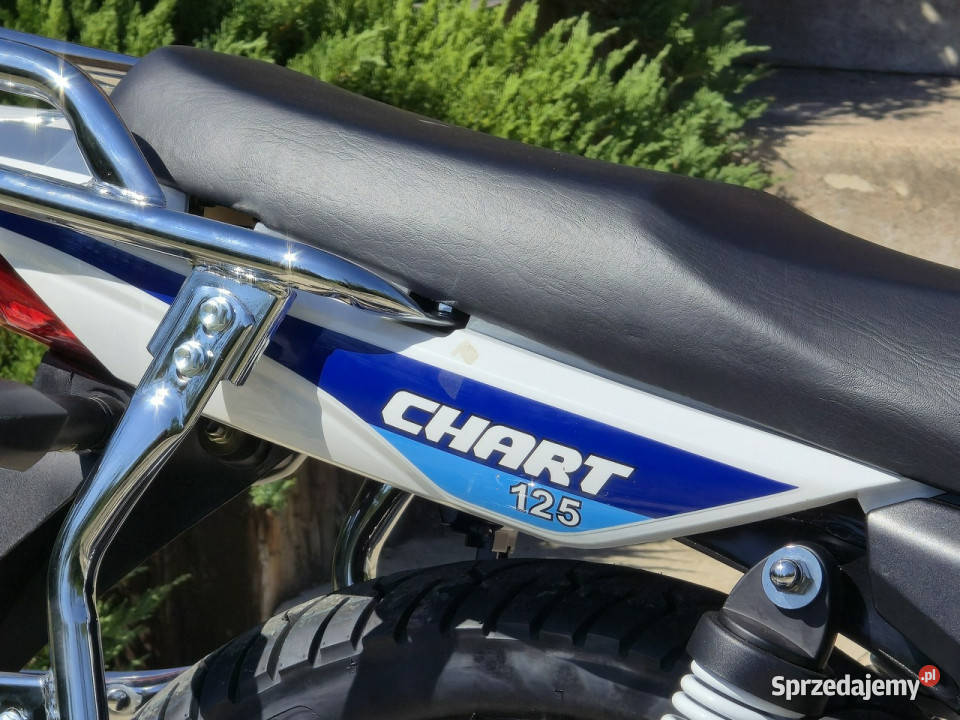 Romet inny ROMET CHART 125 silnik 125ccm Kup na elektryczny starter Bicz