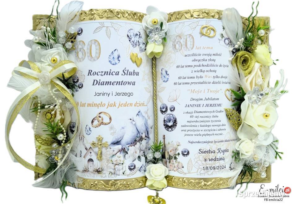 Księga pamiątkowa z okazji 50 Rocznicy Ślubu