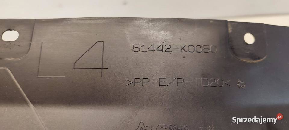 MAZDA 2 TOYOTA YARIS IV OSŁONA SILNIKA LEWA