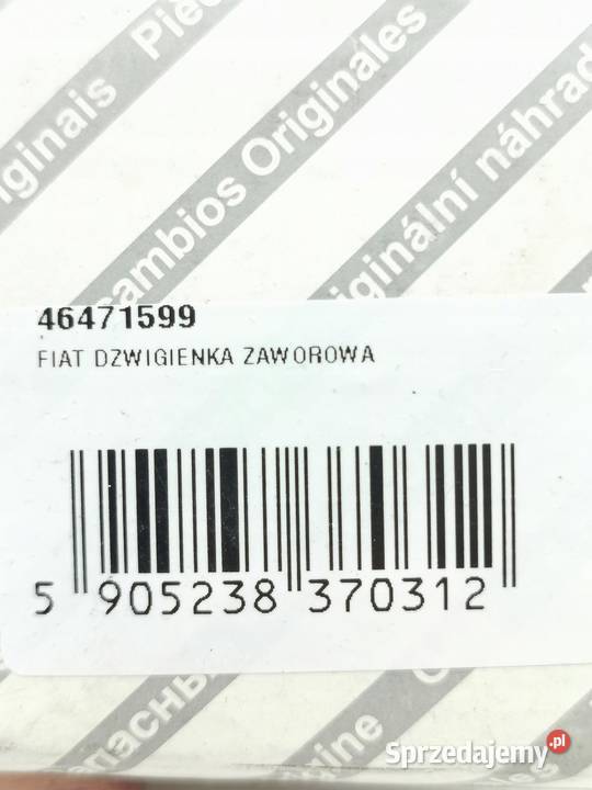 DŹWIGIENKA ZAWOROWA FIAT BRAVA BRAVO MAREA 9599 osobowe sprzedam