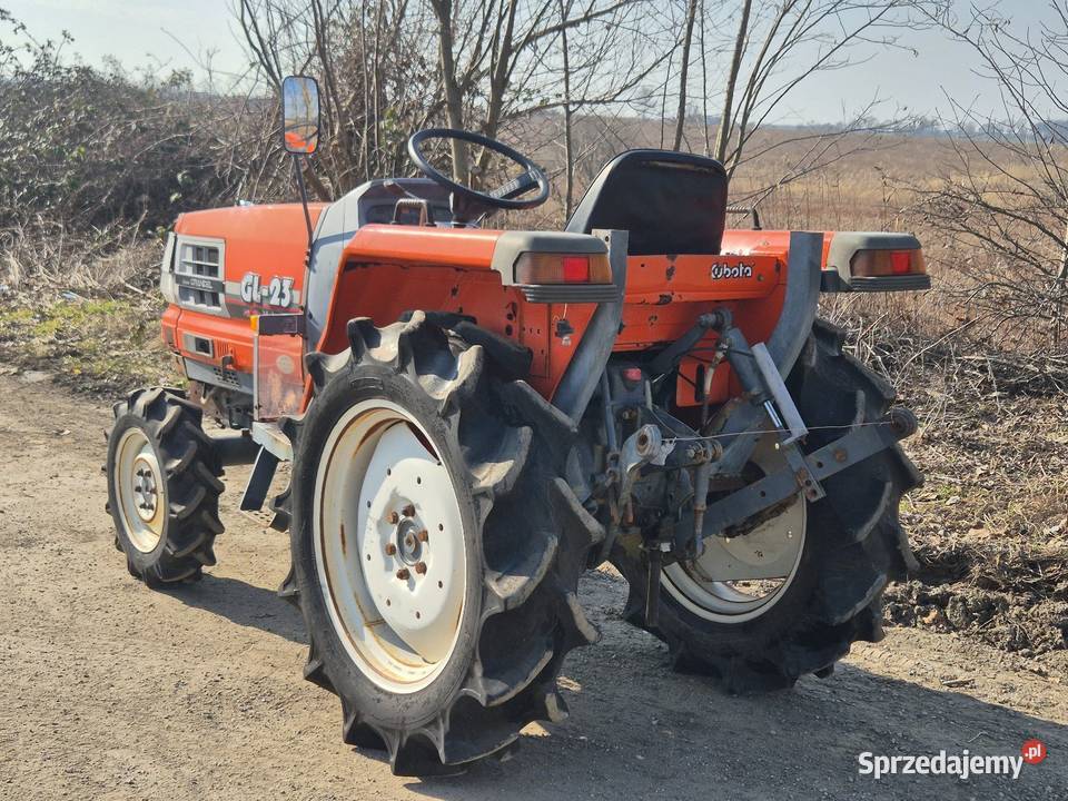 Traktorek KUBOTA GL23D 23 44 Wspomaganie Napęd 4x4 dolnośląskie Małuszyn