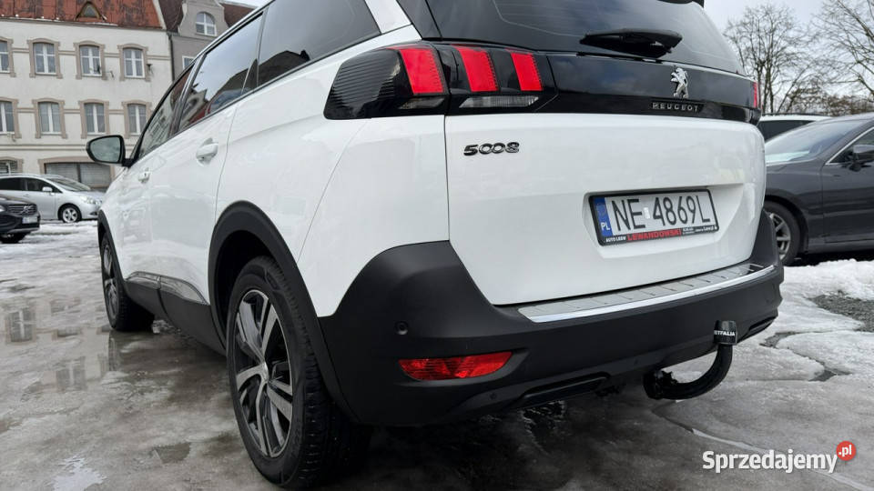 Peugeot 5008 Moc 131 Automat Zarejestrowany wspomaganie kierownicy Elbląg