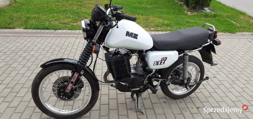 MZ ETZ 251 stan idealny zarejestrowana MZ Mrozy