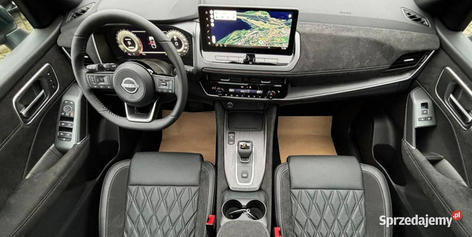 Nissan Qashqai Tekna 158 Super Niska Kamera 360 relingi dachowe Szczecinek