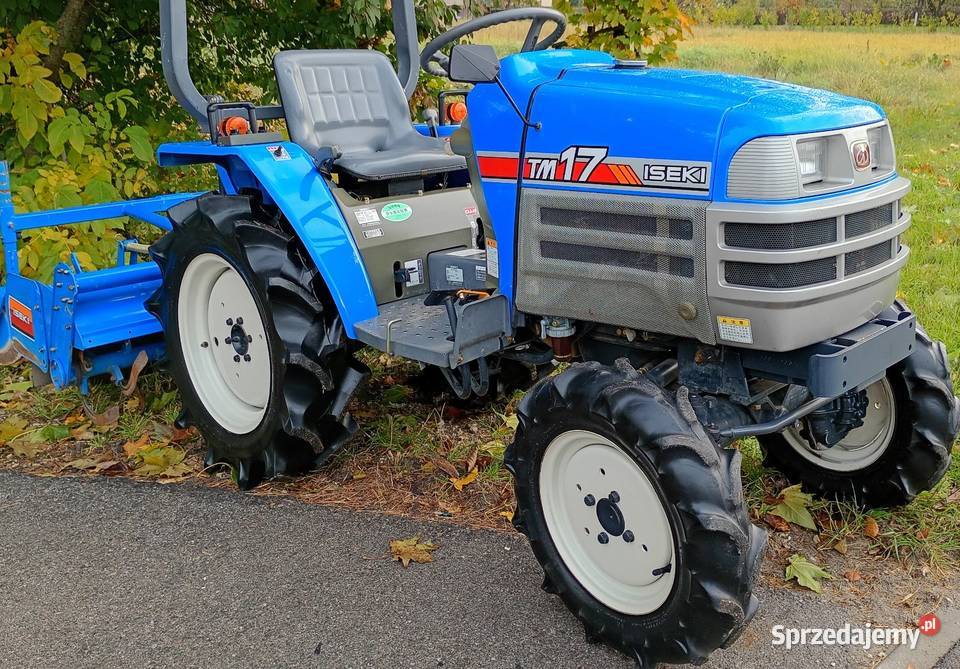Mini Traktor ciągnik ogrodniczy Iseki z Skrzynia biegów Manualna Zamość