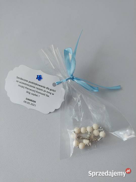 Podziękowania Komunia Różaniec Chłopiec Ecri M2 Poznań