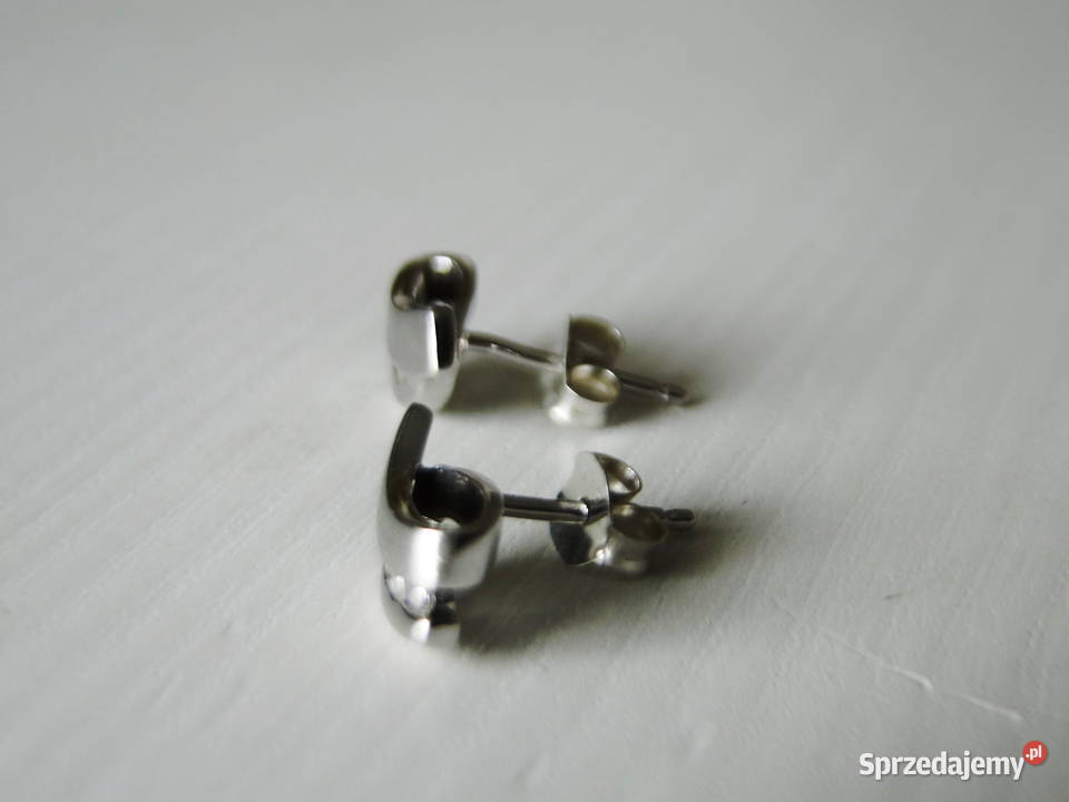 Nietuzinkowe subtelne kolczyki srebro 925 srebro mazowieckie sprzedam