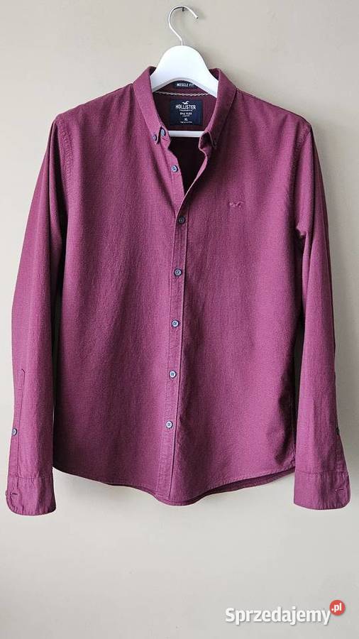 Koszula Hollister Epic Flex muszle fit stretch lubelskie Lublin