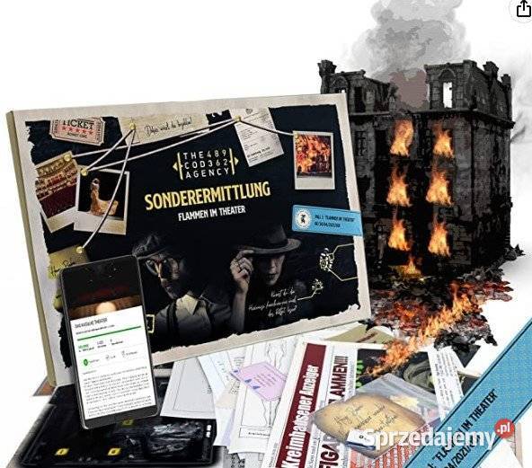 Escape Room Spiel gra na miejsce zbrodni gra Myszków sprzedam