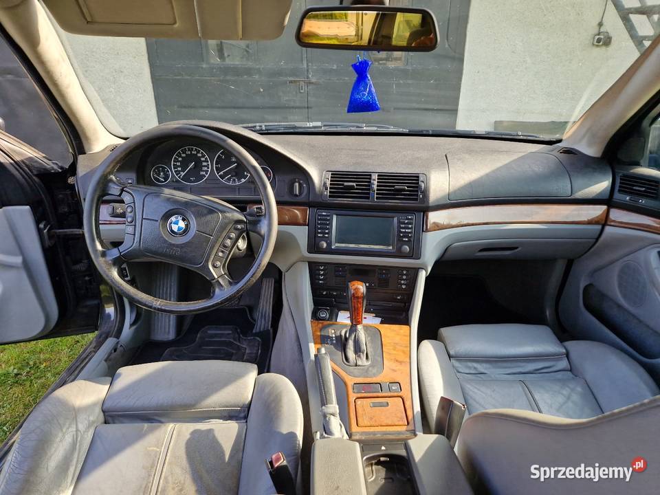 BMW E39 530d 184 2000r kurtyny powietrzne BMW mazowieckie Gąsewo