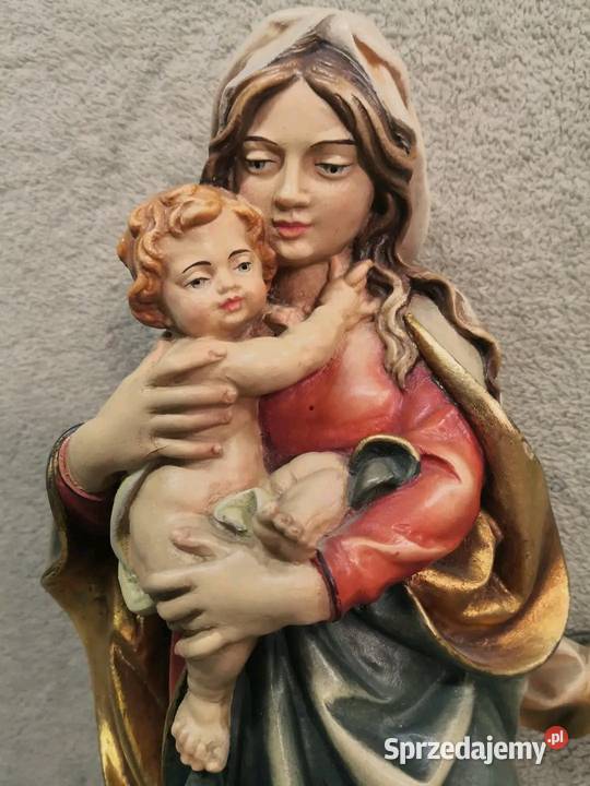 MADONNA RZEZBA MatkiBoskiej z dzieciątkiem XX Antyki Wrocław sprzedam