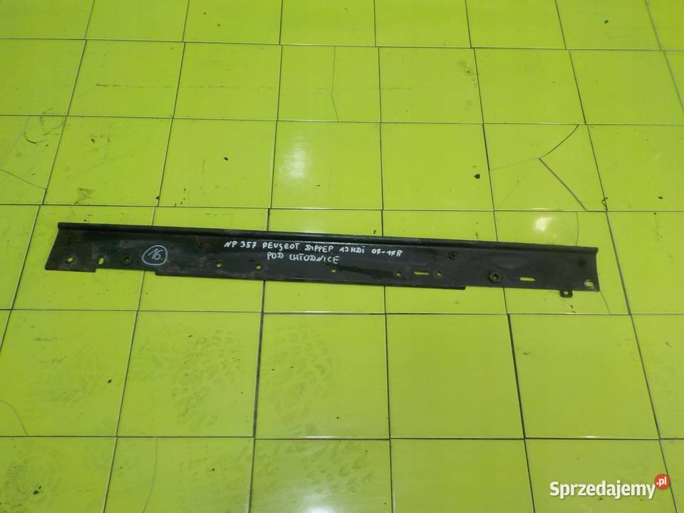 PEUGEOT BIPPER 12r belka pod chlodnice mazowieckie Suków