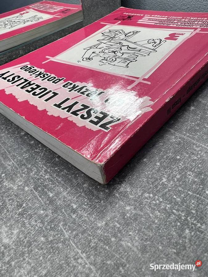 Zeszyt licealisty do języka polskiego klasa 3 Jasło