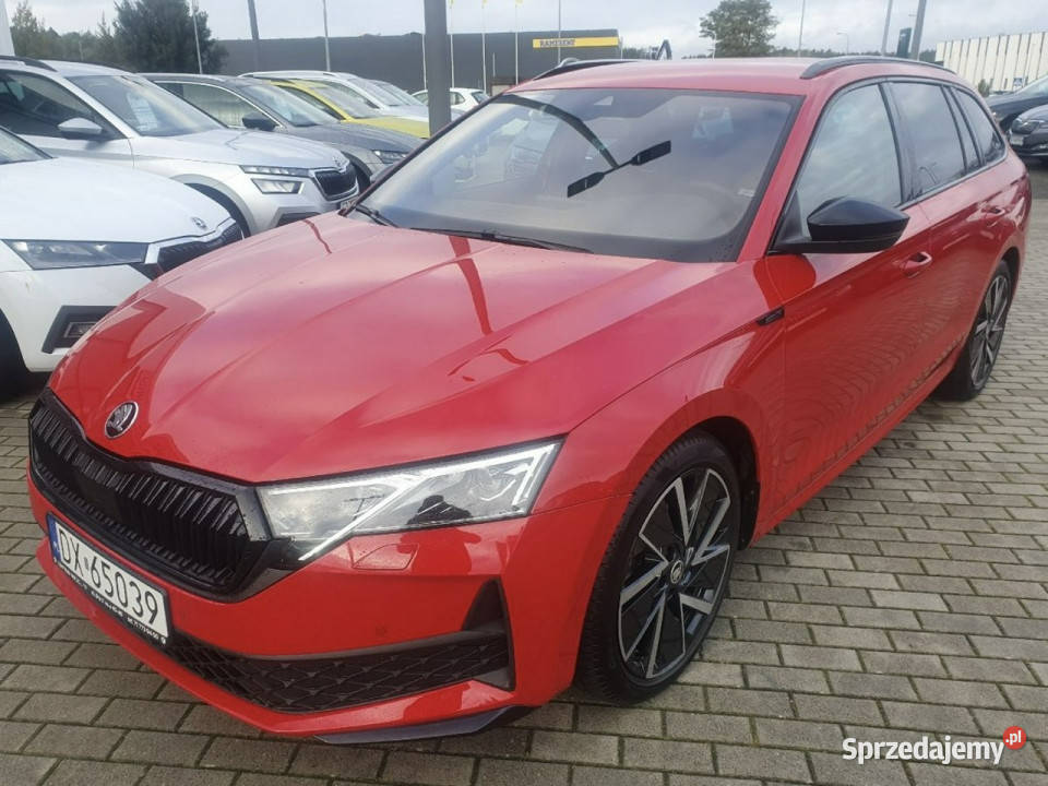 koda Octavia 15 TSI mHEV Sportline DSG IV 2020 wspomaganie kierownicy śląskie Tychy sprzedam