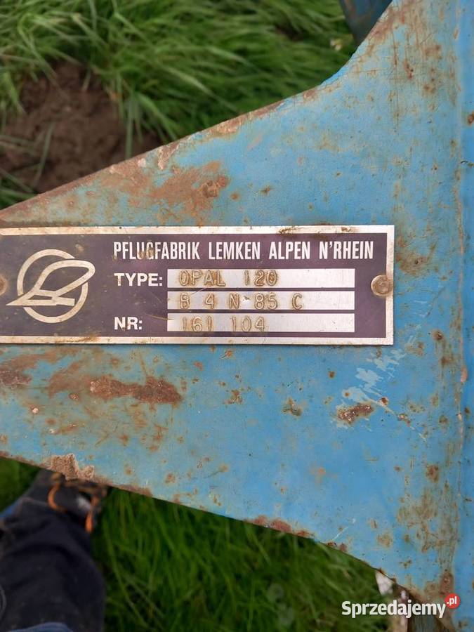 Lemken opal 120 4 skiby obrotowy lekko orze Łęg sprzedam