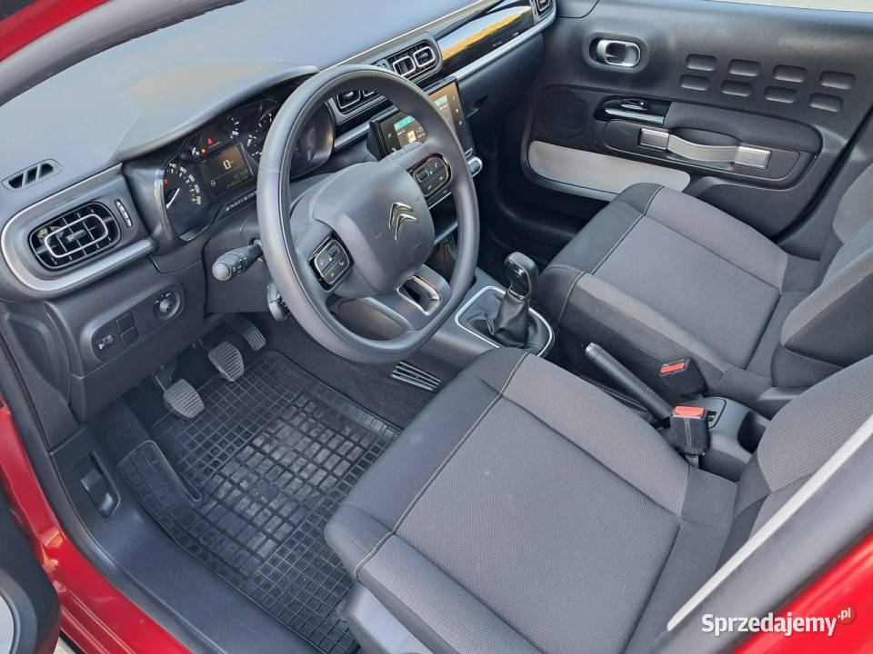 Citroen C3 12 83 Salon Polska III 2016 światła przeciwmgielne Ostrołęka