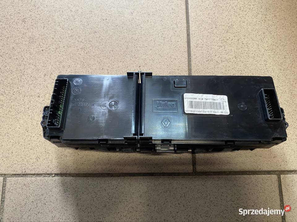 Panel klimatyzacji 275100026r Renault Scenic 3 Luzino