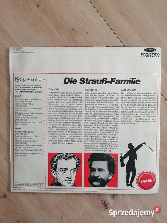 płyta winylowa Kaiserwalzer 1 płyta Łódź