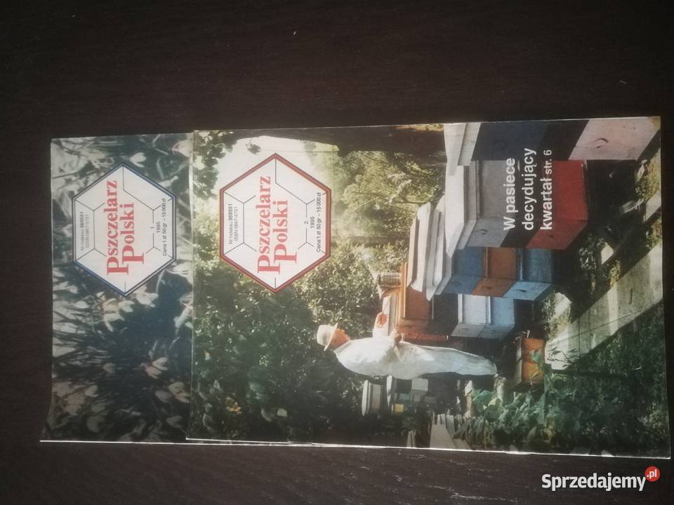 Pszczelarz Polski miesięcznik 12 z 1995 roku Ostrów Wielkopolski