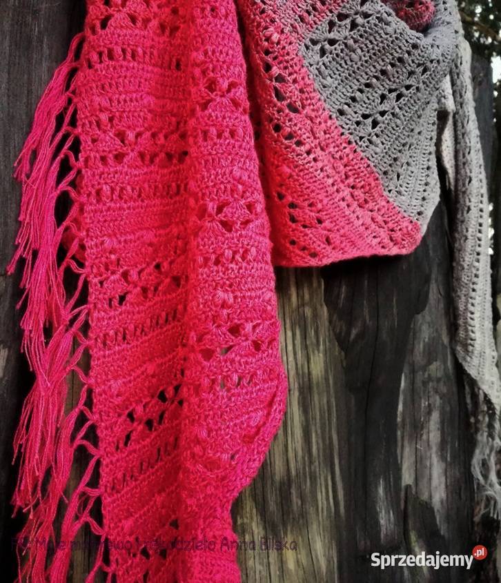 Szal ombre Rękodzieło NOWY Skarżysko-Kamienna