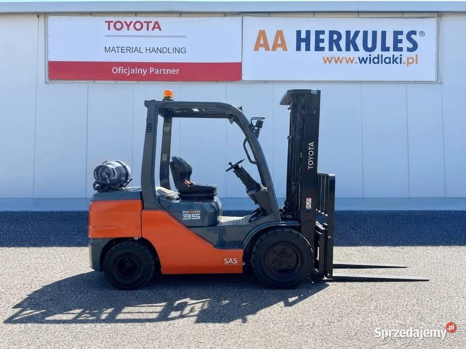 Spalinowy wózek widłowy LPG Toyota Tonero 02-8FGJF35 | NOWY 2026