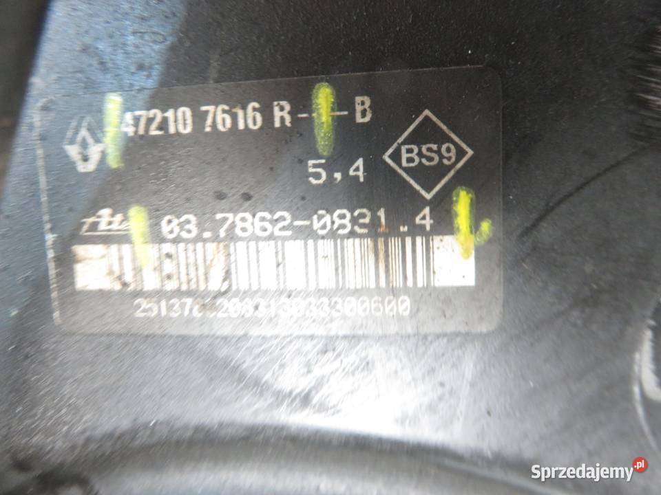 SERWO DACIA DUSTER 16 16V 472107616R 03786208314 osobowe