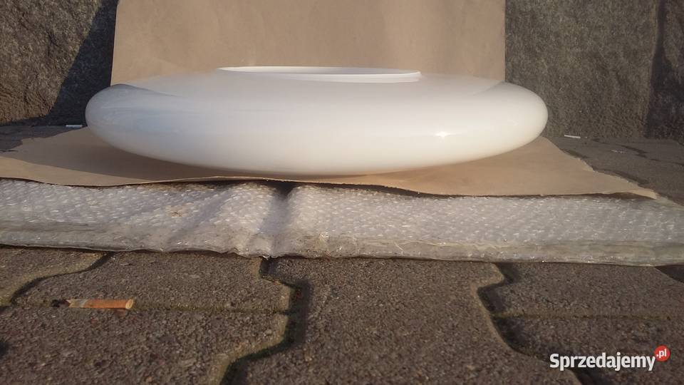 Klosz do lampy UFO 60 biały połysk Warszawa