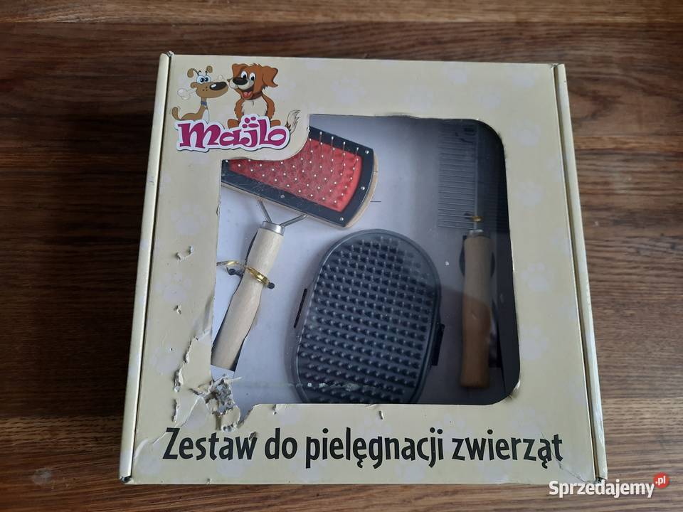 Zestaw do pielęgnacji zwierząt marki Majlo nowy Morąg
