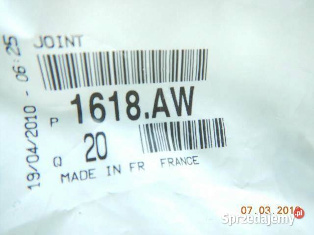 USZCZELKA ZAWORU EGR CITROEN C1 C2 C3 C4 BOXER lubelskie