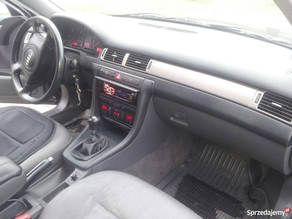 Audi A6 C5 25 TDI 150 czarny piękny sedan 2000 r 150KM Katowice