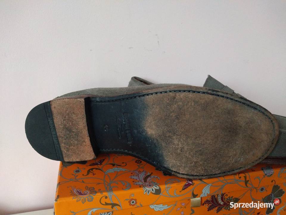 Mokasyny męskie GordonBrosszary zamsz 44 28cm Radom