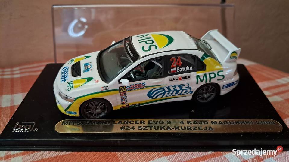 Sztuka Kurzeja Rajd Polski 2007 Mitsubishi evo 8 Rzeszów sprzedam